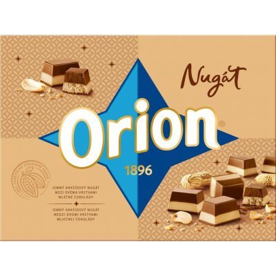 Orion Nugát Arašídový 166 g – Zboží Mobilmania
