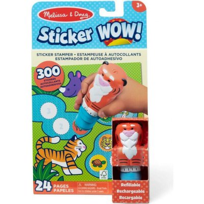 Melissa & Doug Samolepky STICKER WOW! Náplň Tygr – Zbozi.Blesk.cz