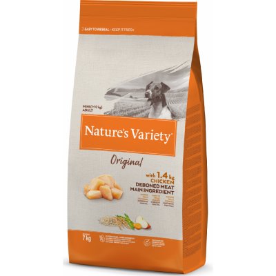 Nature's Variety Original pro malé psy s kuřecím 7 kg