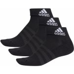 adidas ponožky Cushioned Ankle černá/šedá – Zboží Mobilmania