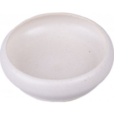 Pleva - Keramický svícen - miska smetanová – Zboží Dáma