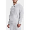 Pánská mikina Under Armour Rival Fleece Hoodie White/Black