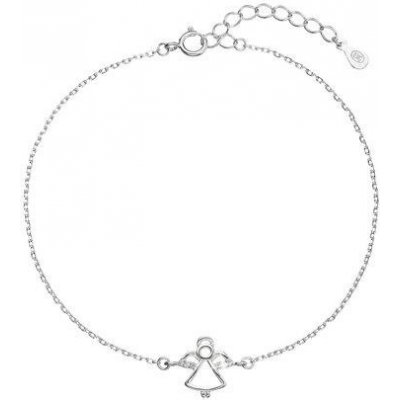 Pavona stříbrný náramek andělíček se zirkony 13028.1 – Zboží Dáma