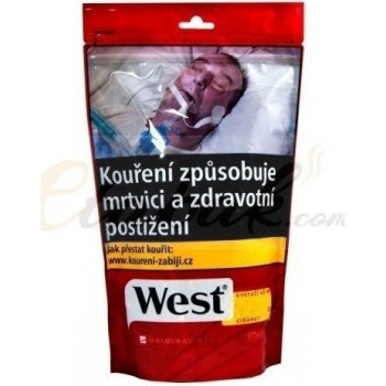 West Red 105 g cigaretový tabák