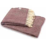 Balkanova Vlněná deka Elma 15 tmavá bordó 200x150 – Zbozi.Blesk.cz