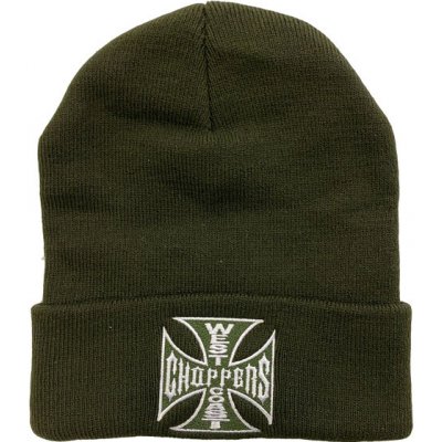 WEST COAST CHOPPERS Kulich WESTCOAST CHOPPERS WCC OG ROLL-UP BEANIE dark olive – Hledejceny.cz