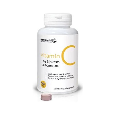 NaturaMed Vitamín C+ 360 kapslí – Hledejceny.cz
