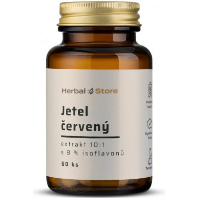 Jetel červený extrakt 10:1 s 8 % isoflavonů 60 kapslí – Hledejceny.cz