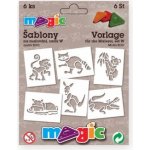 Papírové šablony MAGIC sada W ZOO – Zboží Dáma