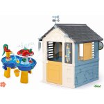 Smoby Set domeček meteorologická stanice s vodní dráhou stůl Amphie Čtyři roční období 4 Seasons Playhouse s loďkami a figurkami – Zbozi.Blesk.cz