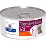 Hill's Prescription Diet Digestive Care i/d Feline z kurczakiem s kuřecím masem pro kočky 156 g – Hledejceny.cz