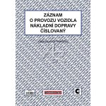 Baloušek Tisk ET212 Záznam o provozu vozidla nákladní dopravy stazka číslovaný – Zboží Dáma
