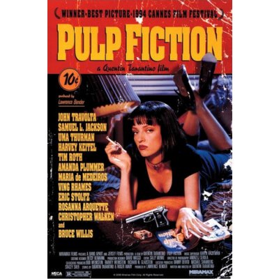 PLAKÁT 61 x 91,5 cm|PULP FICTION – Hledejceny.cz