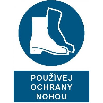 Používej ochrany nohou | Plast, A4 – Hledejceny.cz