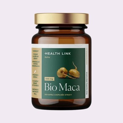 Health Link Maca 500 mg BIO 210 kapslí – Hledejceny.cz