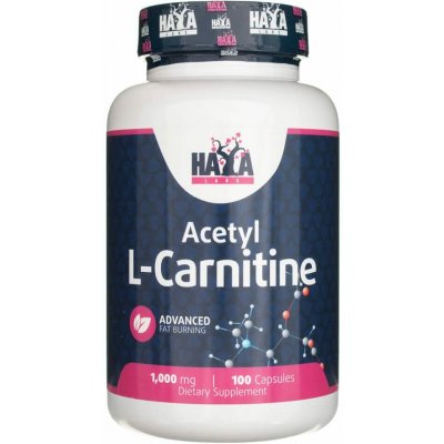 Haya Labs Acetyl L-karnitin 1000 mg 100 kapslí – Hledejceny.cz