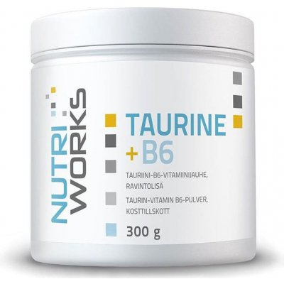 NutriWorks Taurine + B6 300 g – Hledejceny.cz