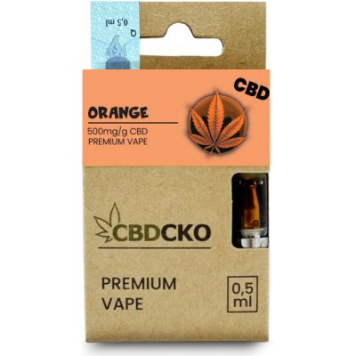 CBDčko CBD Cartridge Orange 0,5 ml – Zboží Dáma