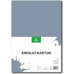 Karton barevný kreslicí A3 420 x 297 mm 50 listů/180g šedý – Zboží Dáma