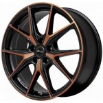 Brock B40 8x19 5X112 ET50 black orange matt – Zboží Mobilmania