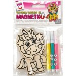 ARGUS Kreativní tvoření vybarvi si magnetku jednorožec II. 19260014 – Sleviste.cz