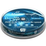 MediaRange DVD+R DL 8.5GB 8x, cakebox 10ks (MR466)