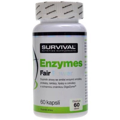 Survival Enzymes Fair Power 60 kapslí – Zbozi.Blesk.cz