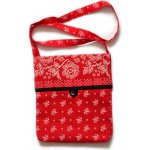 Zelenáčky Kabelka ke kroji přes rameno se Slováckým motivem červená – Hledejceny.cz