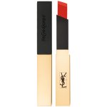 Yves Saint Laurent Rouge Pur Couture The Slim tenká matující rtěnka s koženým efektem 10 Corail Antinomique 2,2 g – Zboží Mobilmania