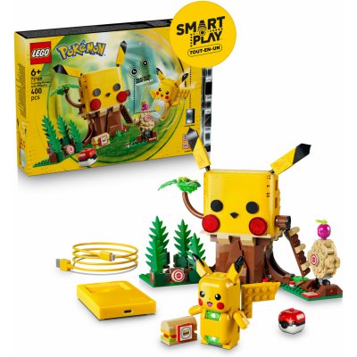 LEGO® Pokémon™ SMART Play™ 72164 Tréninkový dům s Pikachu – Zboží Mobilmania