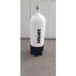 Sopras sub lahev 15L - 232bar včetně botky Ventil: bez ventilu