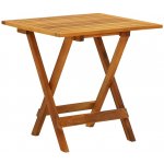 OMAXI 923893 Bistro stolek 46 x 46 x 47 cm masivní akáciové dřevo – Hledejceny.cz