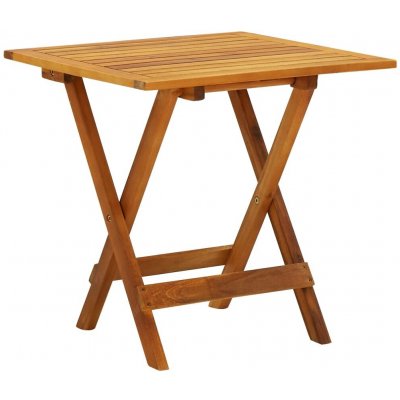 OMAXI 923893 Bistro stolek 46 x 46 x 47 cm masivní akáciové dřevo – Hledejceny.cz