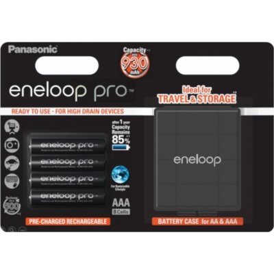 Panasonic Eneloop Pro AAA 4ks 4HCDEC4BE – Zbozi.Blesk.cz
