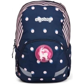 Ergobag batoh Easy Dotty modrý