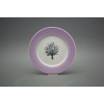 Bohemia Porcelán 1987 Talíř dezertní 19 cm Nina Levandule IFP – Zboží Dáma