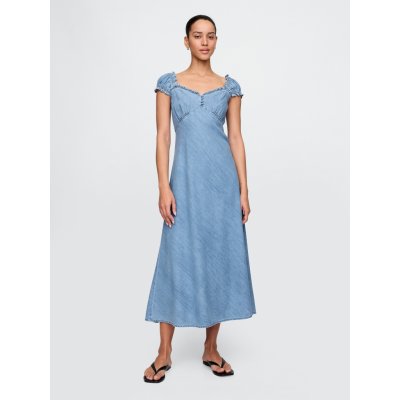 Gap maxi šaty modrá – Zboží Dáma