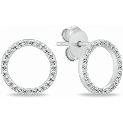 Brilio Silver náušnice EA1072W – Zboží Mobilmania