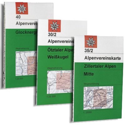 Alpenvereinskarte Zillertaler Alp. Mit. 35 2