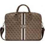 Guess PU 4G Printed Stripes 15-16", brown 57983114180 – Zboží Živě