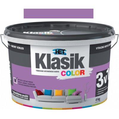 Het Klasik Color - KC 347 fialový šeříkový 4 kg – Zbozi.Blesk.cz