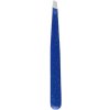 Kosmetická pinzeta Globos gelová pinzeta šikmá 990880 modrá