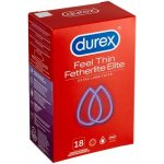 Durex Feel Thin Extra Lubricated 18 ks – Hledejceny.cz