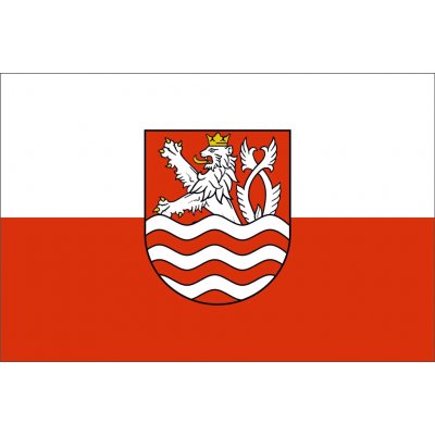Vlajka Karlových Varů vlajka - 60 x 90 cm - tunel, karabina – Hledejceny.cz