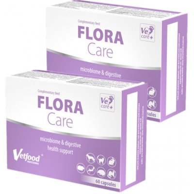 VETFOOD Flora Care 2 x 60 kapslí – Hledejceny.cz