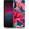 Pouzdro a kryt na mobilní telefon Sony Pouzdro Picasee silikonové Sony Xperia 10 IV 5G - Hibiscus čiré