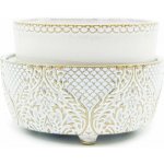 Candle Warmers Antická bílá 2 v 1 elektrická aromalampa a ohřívačka vosků i svíček – Zboží Dáma