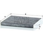 Filtr vzduchu v interiéru MANN-FILTER CUK 24 026 (CUK24026) – Hledejceny.cz