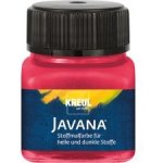 Barva na světlý a tmavý textil Javana 20 ml třešňová – Zboží Dáma