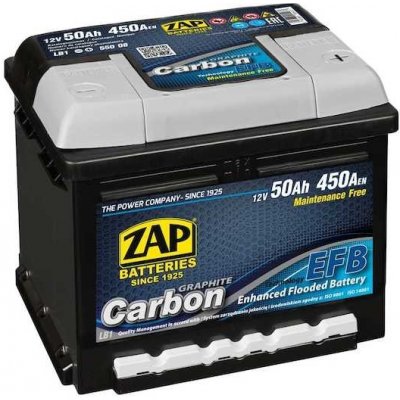 ZAP Carbon EFB 12V 50Ah 450A 55008
